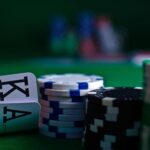 AK i klöver och spelmarker